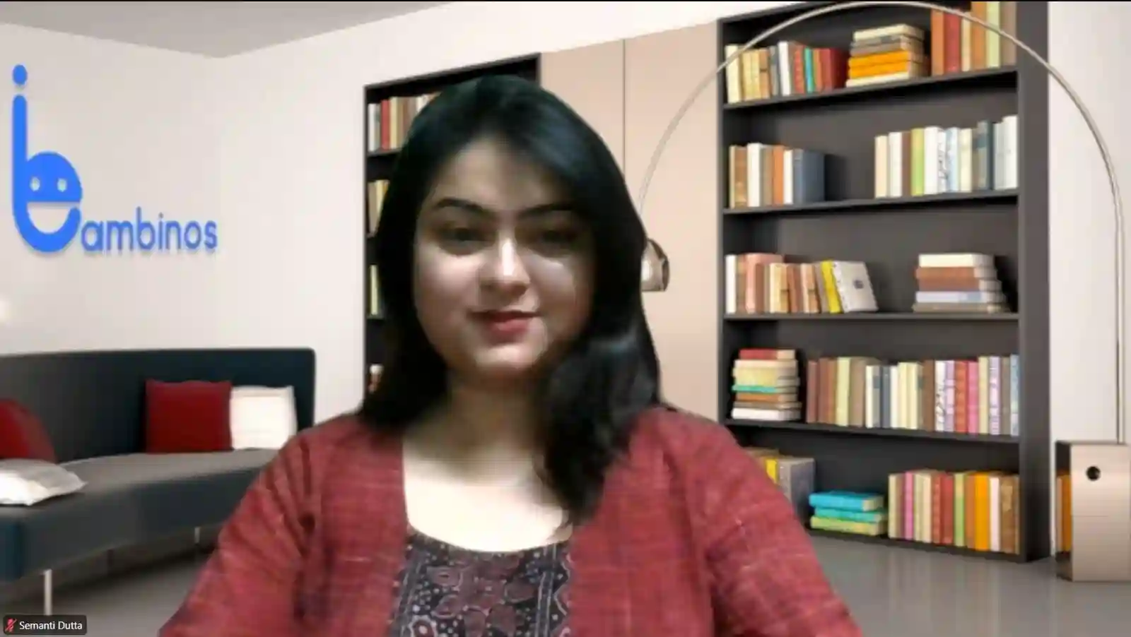 Semanti Dutta, Bambinos Algebra educator for Grades 6–8